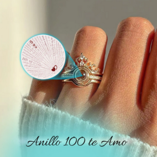 ANILLO 100 TE AMO